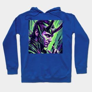 Loki in Stained Glass Hoodie